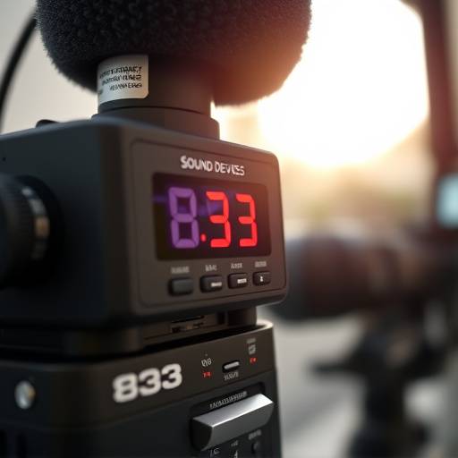 Enregistreur audio Sound Devices 833, un enregistreur de terrain compact et performant.